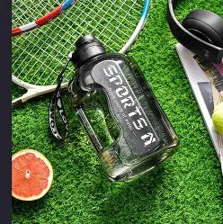 Large Capacity water bottle for sports and daily hydration 2.7L