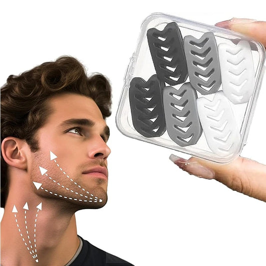 6pcs Silicone Jaw Trainer