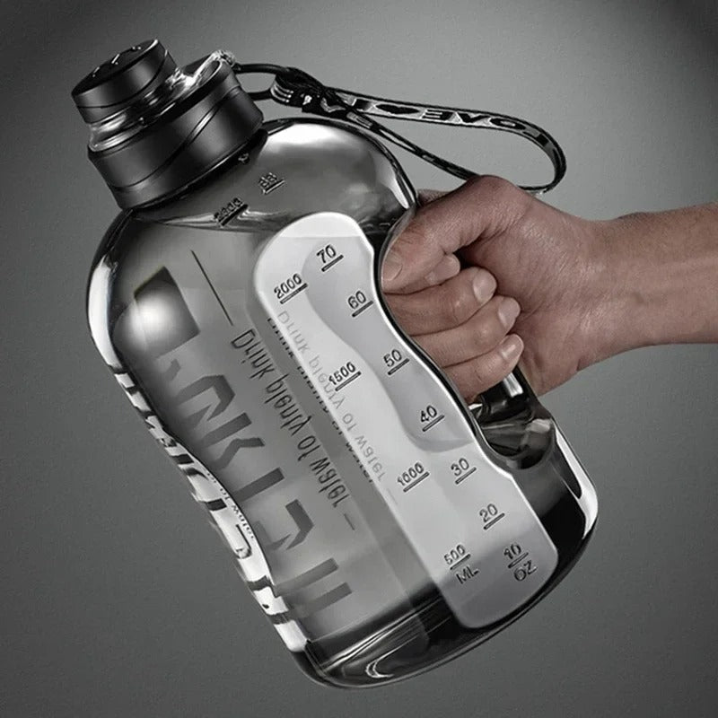 Large Capacity water bottle for sports and daily hydration 2.7L