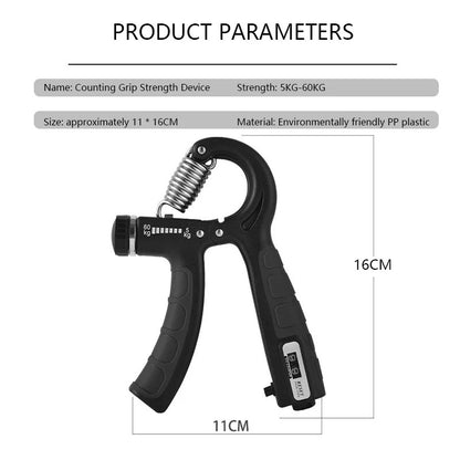 5-60KG Grip Strength Trainer Sport Hand Strengthener Adjustable