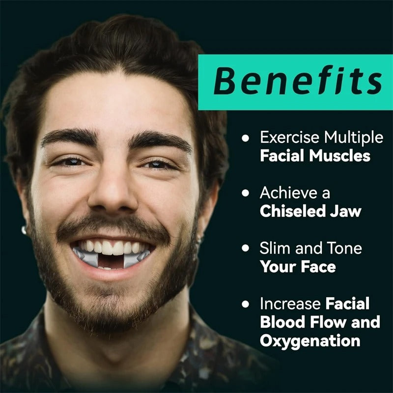 6pcs Silicone Jaw Trainer
