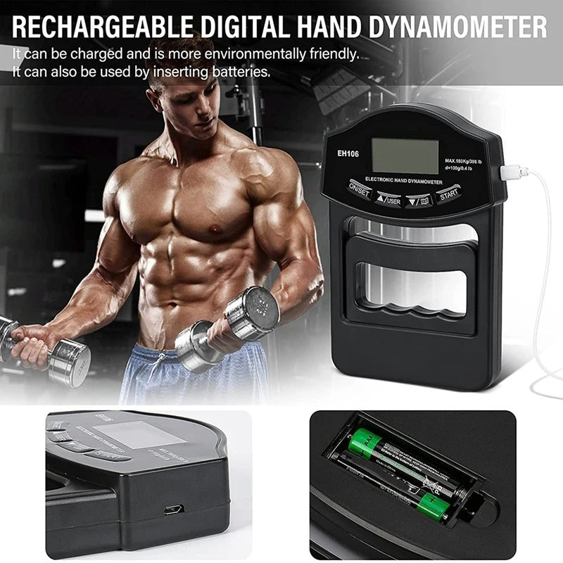 Digital Hand Dynamometer Grip Strength