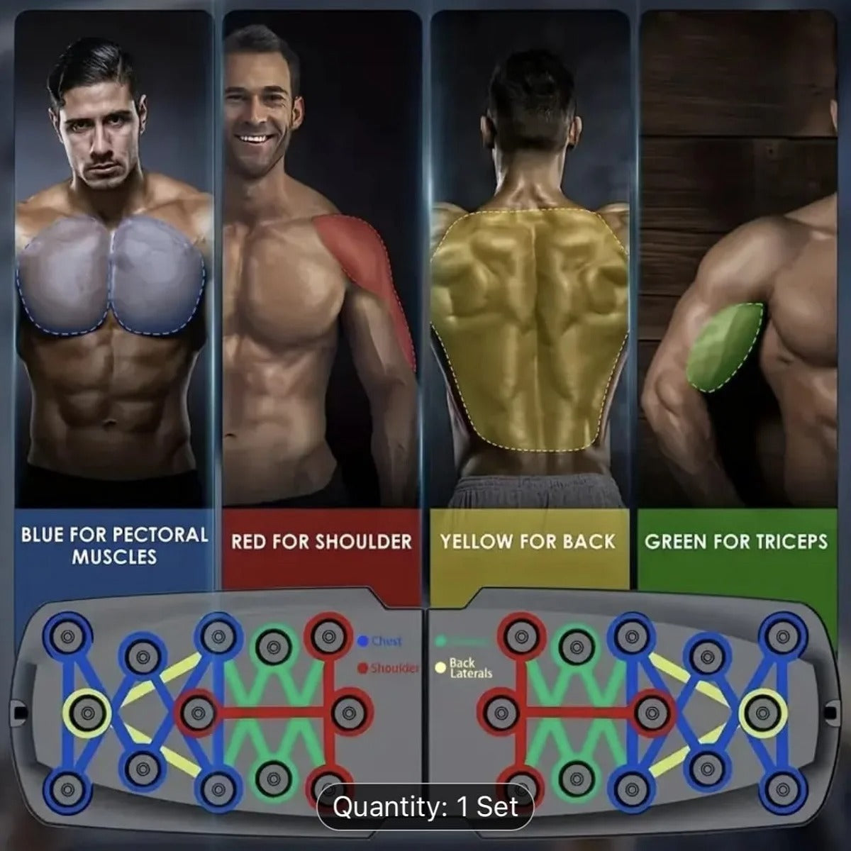 Multifunctional Push-up board home workout