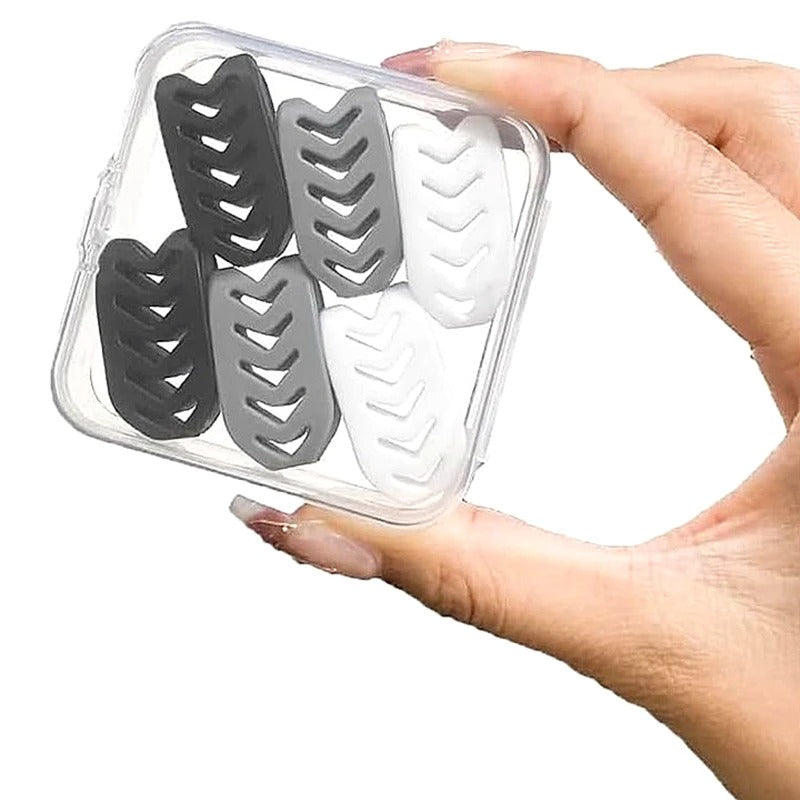 6pcs Silicone Jaw Trainer
