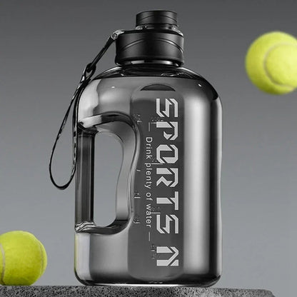 Large Capacity water bottle for sports and daily hydration 2.7L